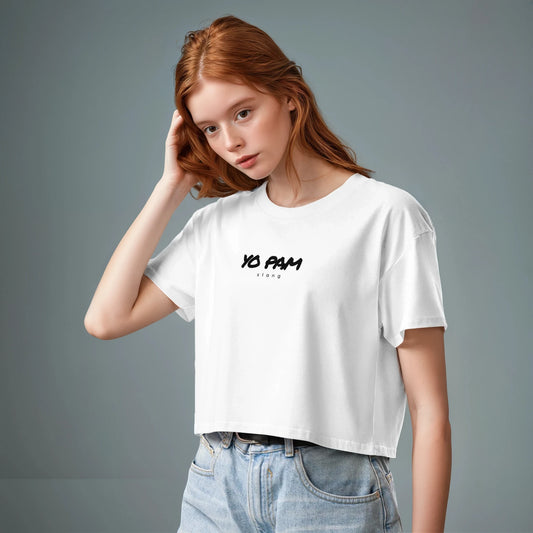 Slang -Yo pam- Women’s crop top